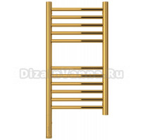 Полотенцесушитель электрический Сунержа Богема 3.1 03-6004-6030 70x35 см, подключение слева, золото, лесенка