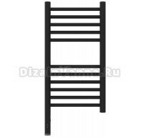 Полотенцесушитель электрический Сунержа Богема 3.1 15-6004-6030 70x35 см, подключение слева, темный титан муар, лесенка