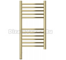 Полотенцесушитель электрический Сунержа Богема 3.1 020-6004-6030 70x35 см, подключение слева, шампань, лесенка