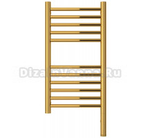 Полотенцесушитель электрический Сунержа Богема 3.1 03-6005-6030 70x35 см, подключение справа, золото, лесенка