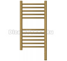 Полотенцесушитель электрический Сунержа Богема 3.1 051-6005-6030 70x35 см, подключение справа, состаренная латунь, лесенка
