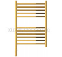 Полотенцесушитель электрический Сунержа Богема 3.1 03-6004-6040 70x45 см, подключение слева, золото, лесенка