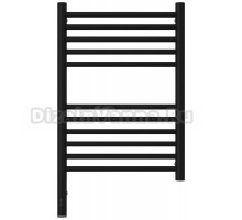 Полотенцесушитель электрический Сунержа Богема 3.1 31-6004-6040 70x45 см, подключение слева, матовый черный, лесенка