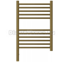 Полотенцесушитель электрический Сунержа Богема 3.1 05-6004-6040 70x45 см, подключение слева, состаренная бронза, лесенка