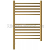 Полотенцесушитель электрический Сунержа Богема 3.1 051-6004-6040 70x45 см, подключение слева, состаренная латунь, лесенка