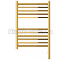 Полотенцесушитель электрический Сунержа Богема 3.1 03-6005-6040 70x45 см, подключение справа, золото, лесенка