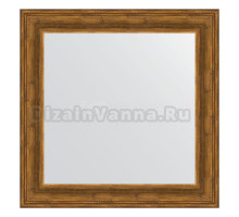Зеркало Evoform Definite BY 3253 82х82 травленая бронза, в багетной раме