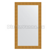 Зеркало Evoform Definite BY 3310 80х140 чеканка золотая, в багетной раме