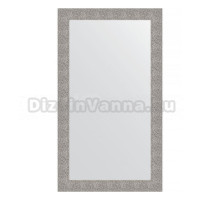 Зеркало Evoform Definite BY 3311 80х140 чеканка серебряная, в багетной раме