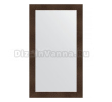 Зеркало Evoform Definite BY 3312 80х140 бронзовая лава, в багетной раме