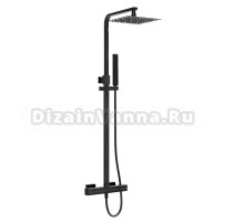 Душевая стойка Milleau Tissage ML8018AB.DT-GB черный глянец