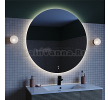 Зеркало круглое IDDIS Bild 100 с подсветкой и термообогревом