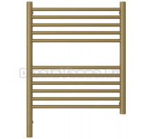 Полотенцесушитель электрический Сунержа Богема 3.1 032-6004-6050 70x55 см, подключение слева, матовое золото, лесенка