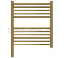 Полотенцесушитель электрический Сунержа Богема 3.1 051-6004-6050 70x55 см, подключение слева, состаренная латунь, лесенка