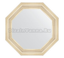 Зеркало Evoform Octagon BY 3822 79х79 травленое серебро, в багетной раме