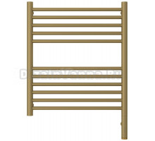 Полотенцесушитель электрический Сунержа Богема 3.1 032-6005-6050 70x55 см, подключение справа, матовое золото, лесенка