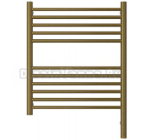 Полотенцесушитель электрический Сунержа Богема 3.1 05-6005-6050 70x55 см, подключение справа, состаренная бронза, лесенка