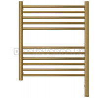 Полотенцесушитель электрический Сунержа Богема 3.1 051-6005-6050 70x55 см, подключение справа, состаренная латунь, лесенка