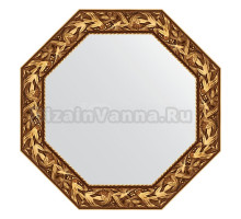 Зеркало Evoform Octagon BY 3831 79х79 византия золото, в багетной раме