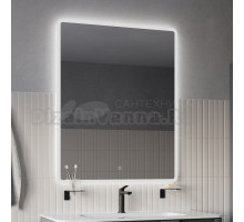 Зеркало IDDIS Uniq 100х80 с подсветкой 3 в 1