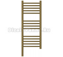 Полотенцесушитель электрический Сунержа Богема 3.1 05-6004-8030 90x35 см, подключение слева, состаренная бронза, лесенка