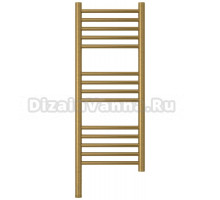 Полотенцесушитель электрический Сунержа Богема 3.1 051-6004-8030 90x35 см, подключение слева, состаренная латунь, лесенка