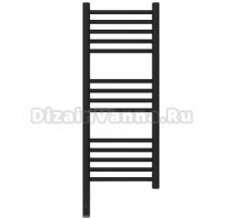 Полотенцесушитель электрический Сунержа Богема 3.1 15-6004-8030 90x35 см, подключение слева, темный титан муар, лесенка