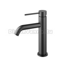 Смеситель для раковины Vincea City VBF-2C1GM вороненая сталь