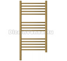 Полотенцесушитель электрический Сунержа Богема 3.1 051-6004-8040 90x45 см, подключение слева, состаренная латунь, лесенка