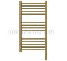 Полотенцесушитель электрический Сунержа Богема 3.1 032-6005-8040 90x45 см, подключение справа, матовое золото, лесенка