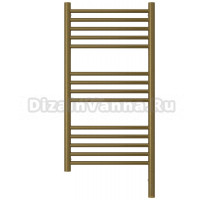 Полотенцесушитель электрический Сунержа Богема 3.1 05-6005-8040 90x45 см, подключение справа, состаренная бронза, лесенка