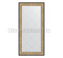 Зеркало Evoform Exclusive-G BY 4294 80х162 барокко золото, в багетной раме, с гравировкой