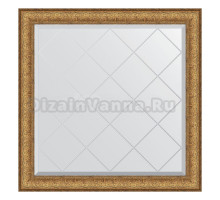 Зеркало Evoform Exclusive-G BY 4309 84х84 медный эльдорадо, в багетной раме, с гравировкой