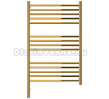 Полотенцесушитель электрический Сунержа Богема 3.1 03-6004-8050 90x55 см, подключение слева, золото, лесенка