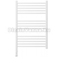 Полотенцесушитель электрический Сунержа Богема 3.1 30-6004-8050 90x55 см, подключение слева, матовый белый, лесенка