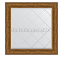 Зеркало Evoform Exclusive-G BY 4333 89х89 византия бронза, в багетной раме, с гравировкой