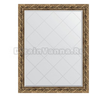 Зеркало Evoform Exclusive-G BY 4356 96х121 фреска, в багетной раме, с гравировкой