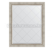 Зеркало Evoform Exclusive-G BY 4362 96х121 римское серебро, в багетной раме, с гравировкой