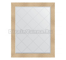 Зеркало Evoform Exclusive-G BY 4365 96х121 золотые дюны, в багетной раме, с гравировкой