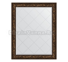 Зеркало Evoform Exclusive-G BY 4373 99х124 византия бронза, в багетной раме, с гравировкой