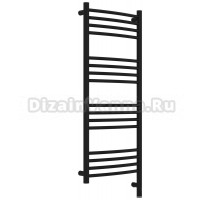 Полотенцесушитель электрический Сунержа Богема 3.1 31-6003-1040 110x45 см, подключение справа, матовый черный, лесенка