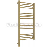 Полотенцесушитель электрический Сунержа Богема 3.1 32-6002-1050 110x55 см, подключение слева, золотой шелк, лесенка