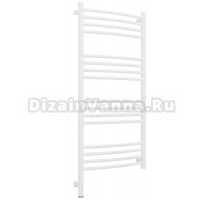 Полотенцесушитель электрический Сунержа Богема 3.1 30-6002-1050 110x55 см, подключение слева, матовый белый, лесенка
