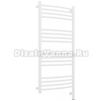 Полотенцесушитель электрический Сунержа Богема 3.1 30-6003-1050 110x55 см, подключение справа, матовый белый, лесенка