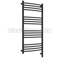 Полотенцесушитель электрический Сунержа Богема 3.1 15-6003-1050 110x55 см, подключение справа, темный титан муар, лесенка