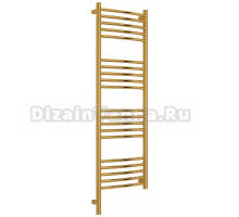 Полотенцесушитель электрический Сунержа Богема 3.1 03-6002-1240 130x45 см, подключение слева, золото, лесенка