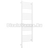 Полотенцесушитель электрический Сунержа Богема 3.1 30-6002-1240 130x45 см, подключение слева, матовый белый, лесенка