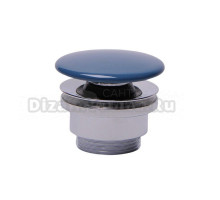 Донный клапан для раковины Plumberia Selection Ixo ceramica XO212BD без перелива, глянцевый блу деним