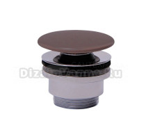 Донный клапан для раковины Plumberia Selection Ixo ceramica XO212CS без перелива, матовый касторо