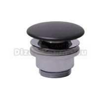 Донный клапан для раковины Plumberia Selection Ixo ceramica XO212GB без перелива, матовый серый бром